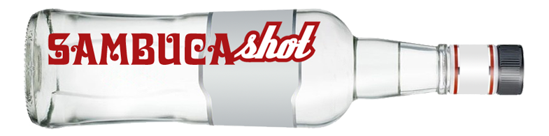 sambuca shot bottle